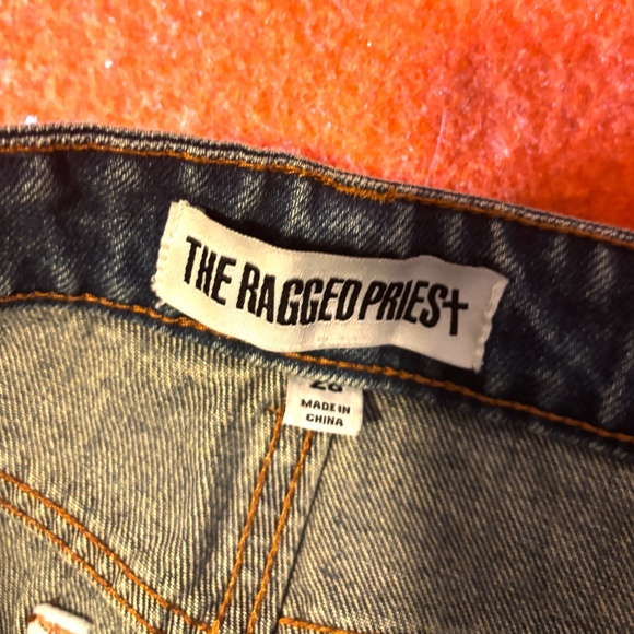 The Ragged Priest retro boho faded stripes flare bootcut jean NWT - Picture 6 of 11